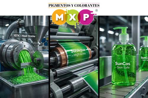 Comparativa de ingeniería de pigmentos: Resistencia térmica para plásticos vs Reología para tintas.| MXP