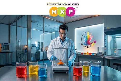Laboratorio de color MXP analizando la pureza de colorantes SunFOOD. | MXP